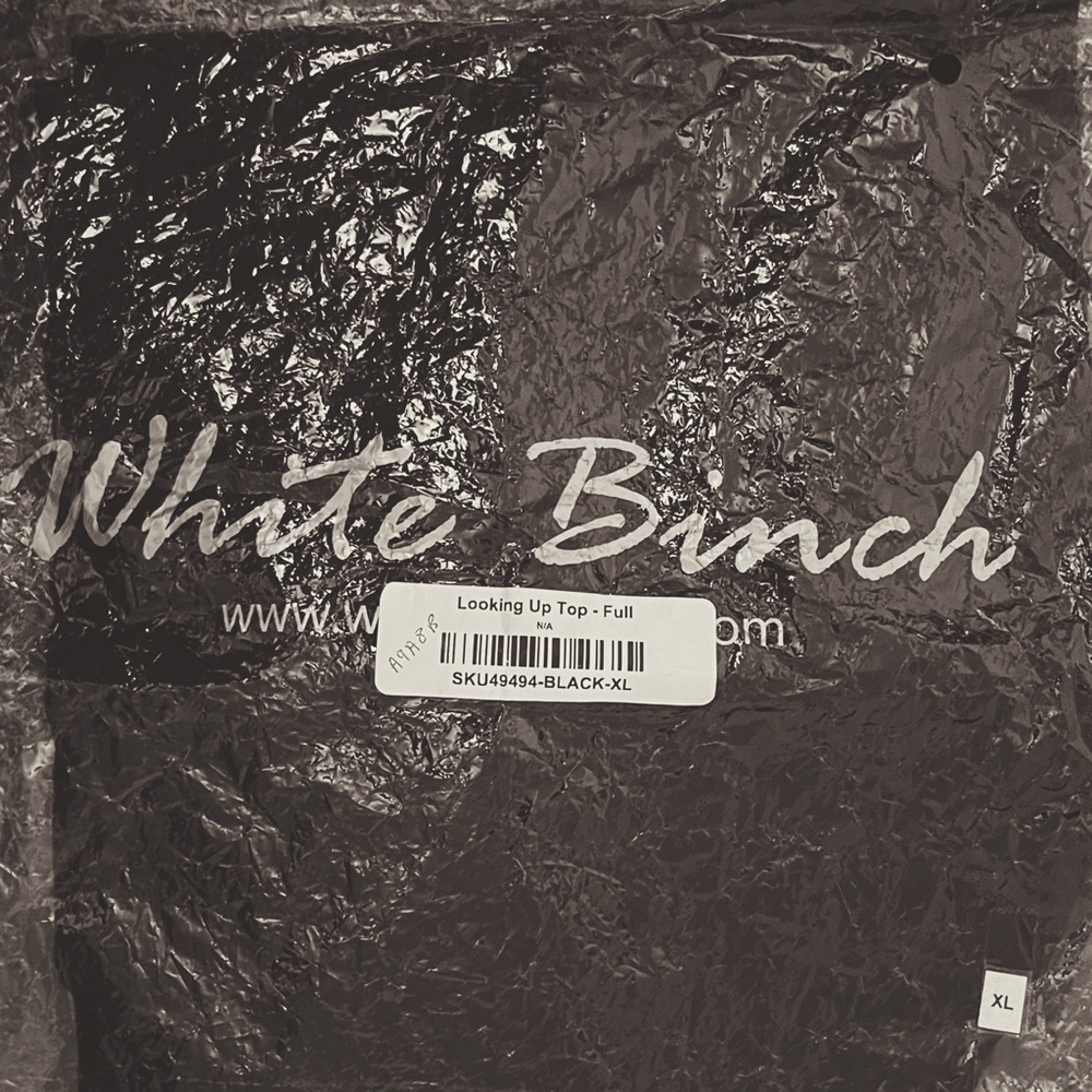 White Birch Black Open Back Halter Top - Picture 3 of 4